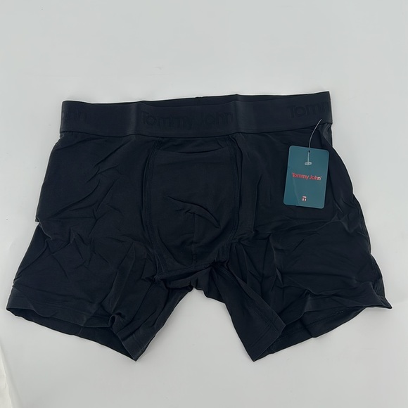 Tommy John Second Skin Trunk 4" | Black MEDIUM - Picture 6 of 10